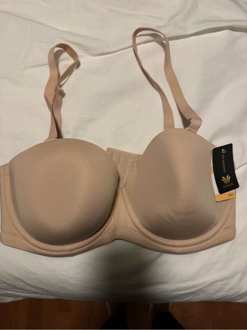 Wacoal Nude T-Shirt Strapless Convertible Bra